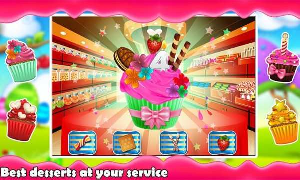 Cooking Games - Fruit Juice & Cupcake Maker screenshot 1