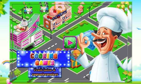 Cooking Games - Fruit Juice & Cupcake Maker screenshot 4