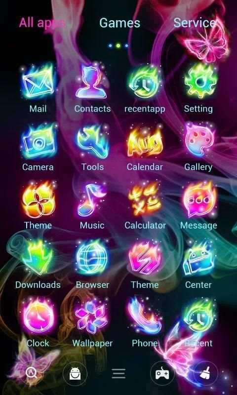 Fantasy V Launcher Theme скриншот 3