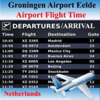 Groningen Airport Flight Time on 9Apps