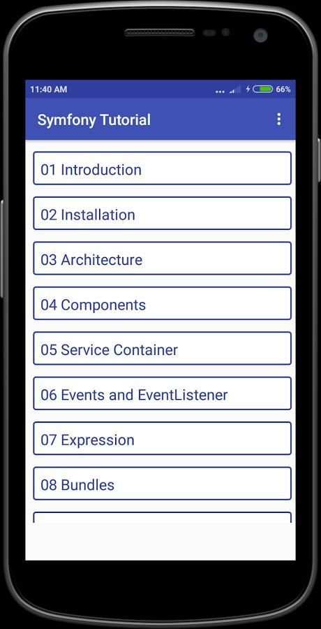 Symfony Tutorial – php framework screenshot 7