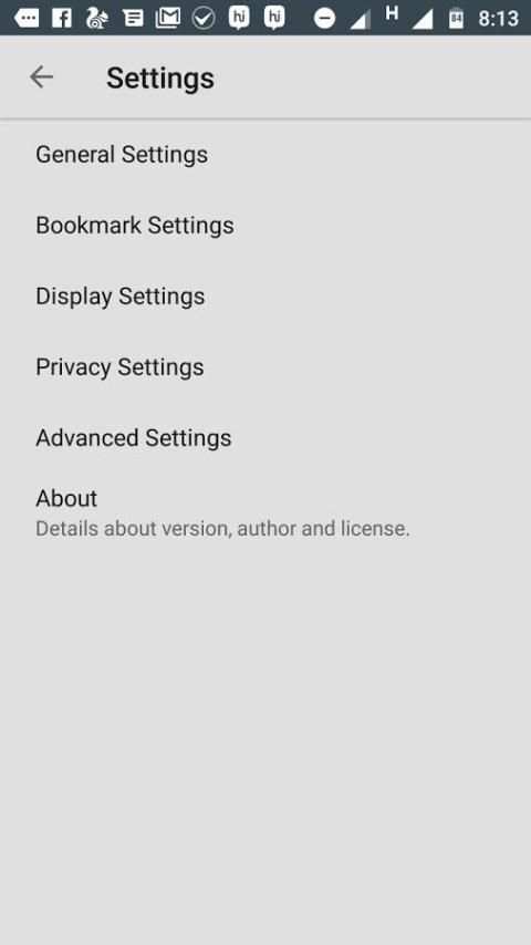 I Browser screenshot 1