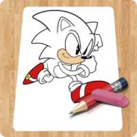 Learn To Draw :Sonic Hedgehog