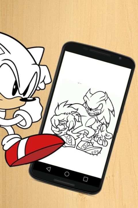 Learn To Draw :Sonic Hedgehog скриншот 1