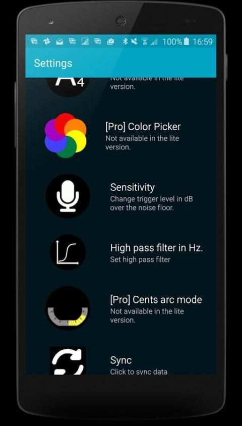 atHandTuner Lite (+Wear) screenshot 11
