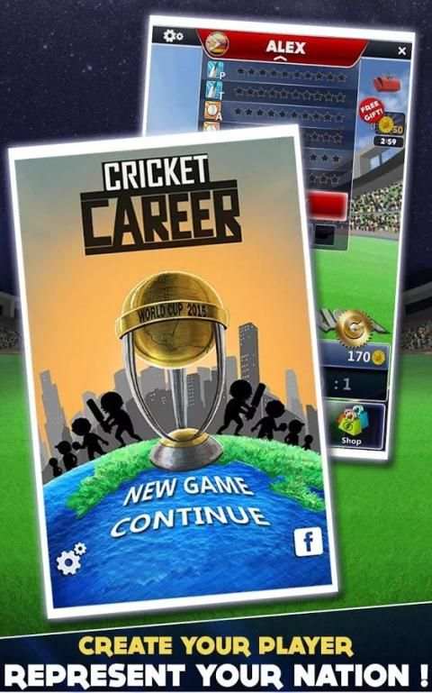 Cricket Career World Cup स्क्रीनशॉट 8