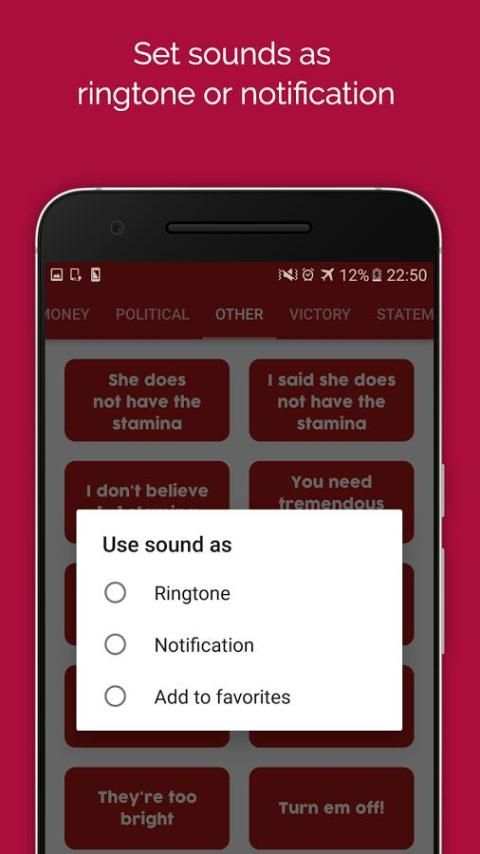 Donald Trump Soundboard 4 تصوير الشاشة