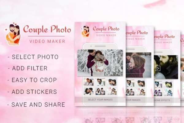 Couple Photo Video Maker screenshot 1
