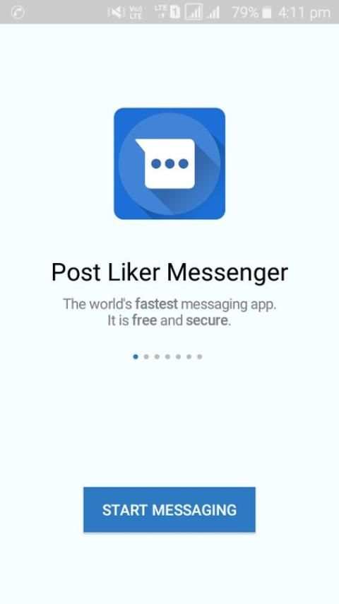 Post liker Messenger screenshot 5