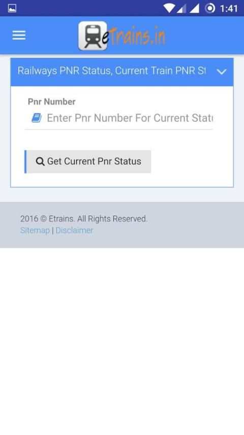 Train Running Status - Indian Railways screenshot 4