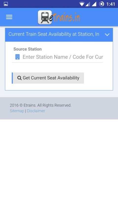 Train Running Status - Indian Railways screenshot 2