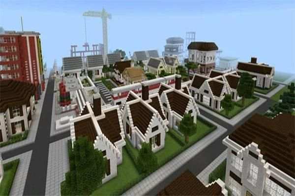 Hypixel TN city map for MCPE screenshot 1