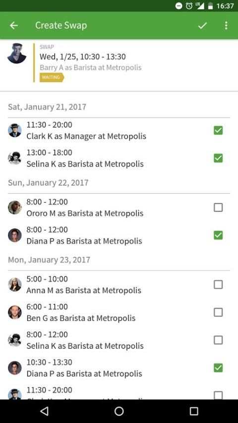 When I Work Scheduling स्क्रीनशॉट 5