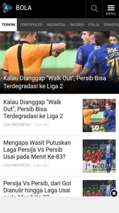 Bola news screenshot 2