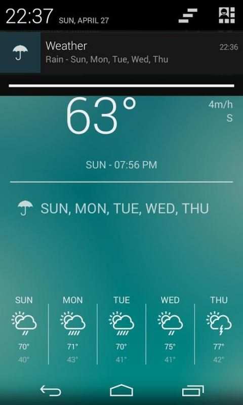 Weather Changes screenshot 3