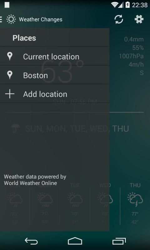 Weather Changes screenshot 1