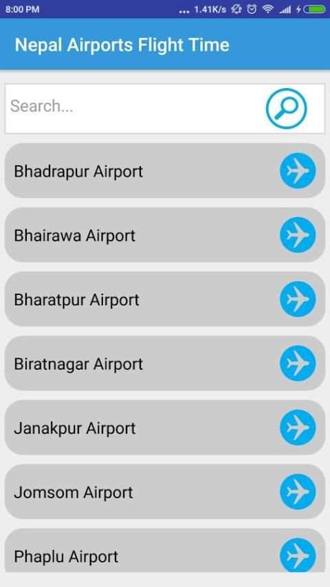 Nepal Airports Flight Time screenshot 4