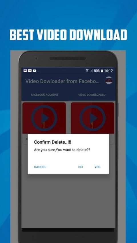 Video Downloader From Facebook screenshot 1