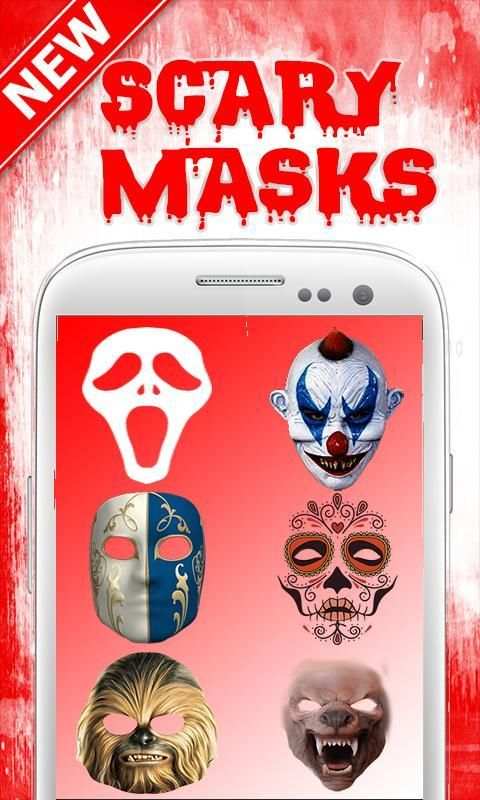 Scary Mask Horror Photo Editor screenshot 3
