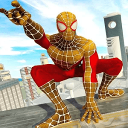 Flying Spider Hero City Rescue Mission أيقونة