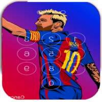 Keypad lock Screen For L.Messi