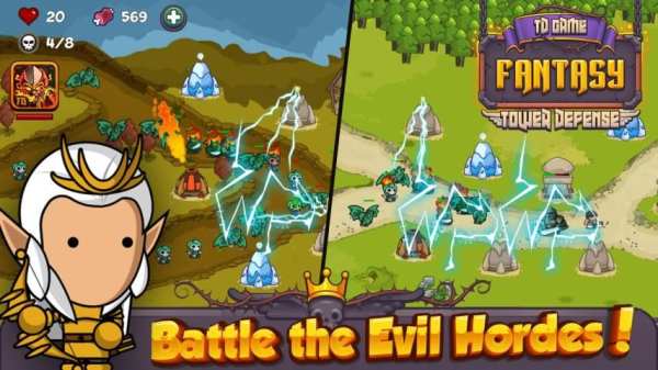 Legend Rush Monster Realm TD screenshot 6