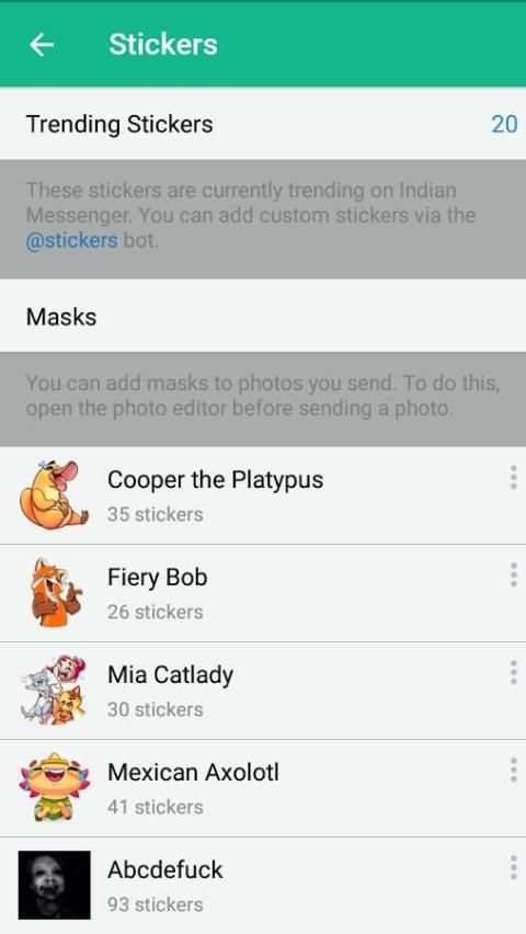 Indian Messenger : भारत का अपना मैसेंजर screenshot 2