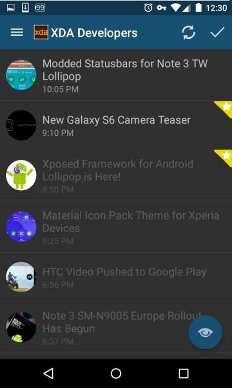 Flym News Reader 5 تصوير الشاشة