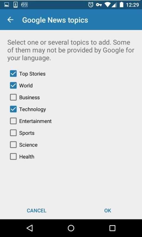 Flym News Reader 4 تصوير الشاشة