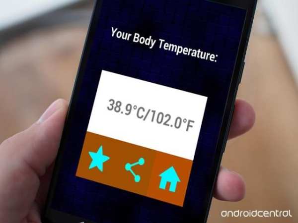 Finger Body Temperature Prank 1 تصوير الشاشة