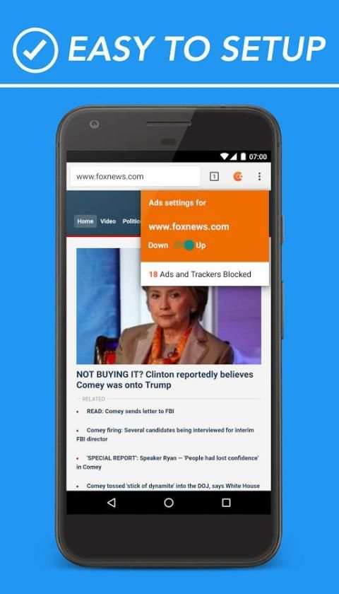 Fast AdBlock Browser screenshot 3