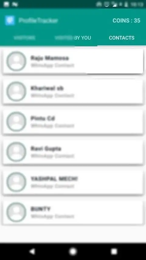Whtsapp Profile Tracker screenshot 2