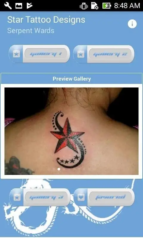 Star Tattoo Designs App Android क ल ए ड उनल ड 9apps