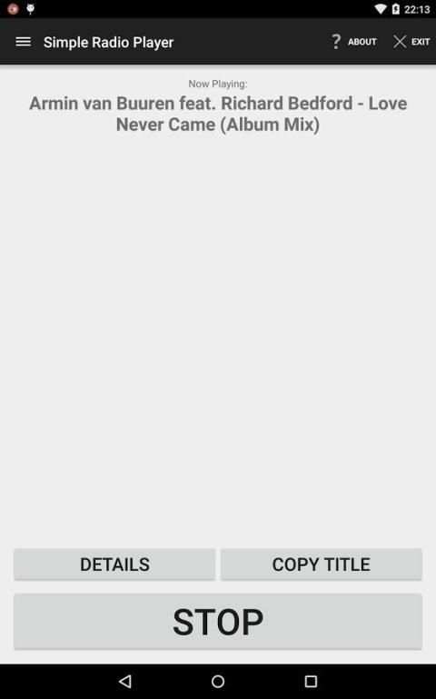 Simple Radio Player 2 تصوير الشاشة