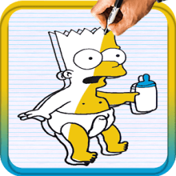 ikon How To Draw The Simpsons Characters