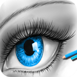 Pencil Sketch Drawing आइकन