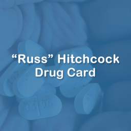 Russ Hitchcock Drug Card