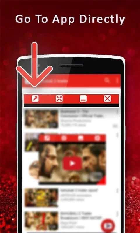 Floating Tube Video Player स्क्रीनशॉट 4