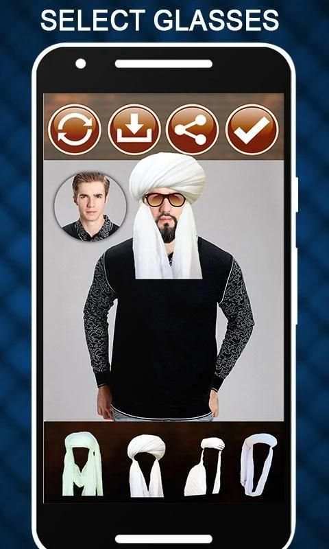 Balochi Turban Photo Editor : All Punjabi Pathan скриншот 1