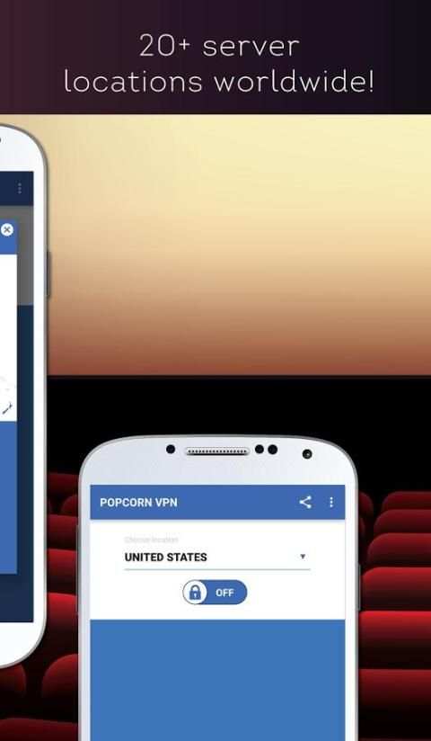 Popcorn VPN скриншот 3