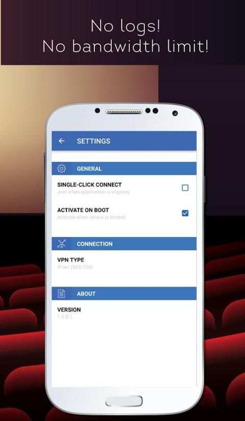 Popcorn VPN screenshot 1