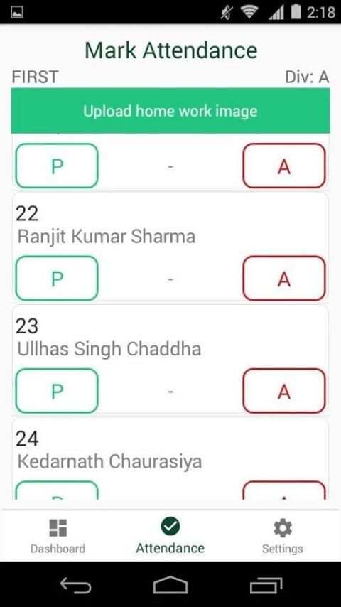 Present Absent स्क्रीनशॉट 3