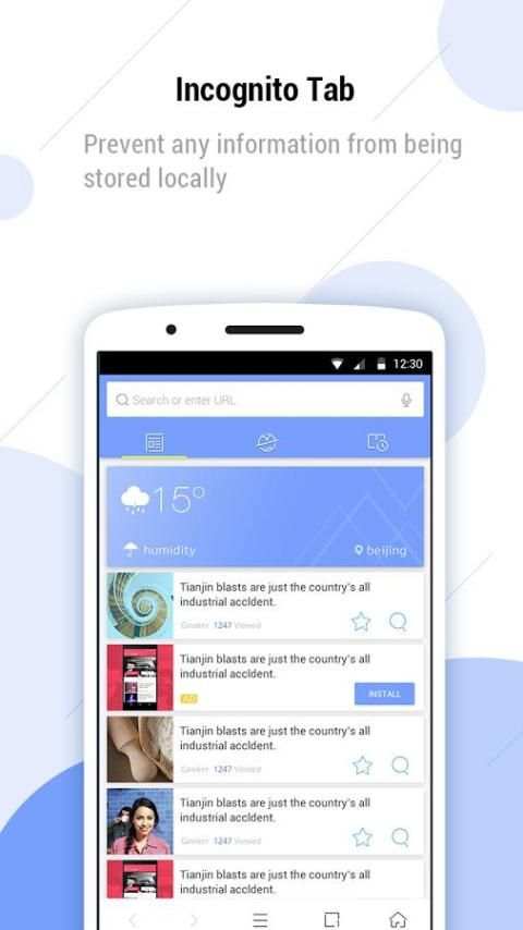 Fast Browser screenshot 2