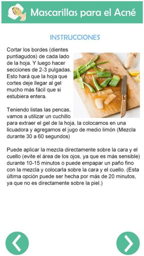 Mascarillas para el Acné - Remedios Caseros скриншот 2