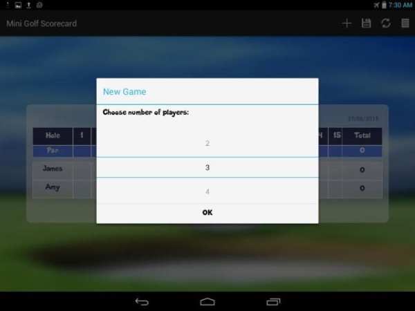 Mini Golf Scorecard screenshot 4