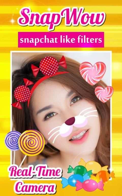 SnapWow Snapchat Like Filters screenshot 2