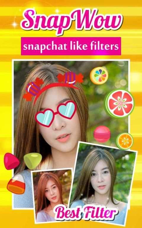 SnapWow Snapchat Like Filters 3 تصوير الشاشة