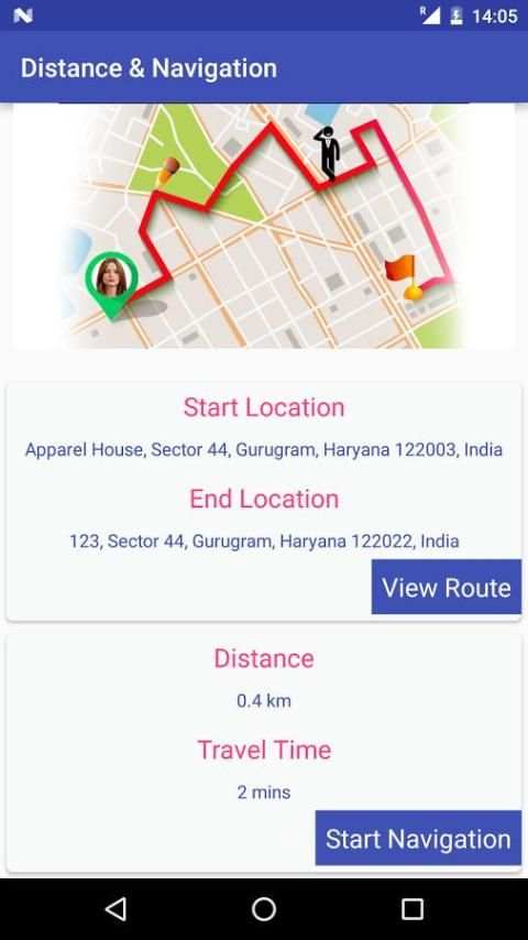 GPS Driving Route Finder screenshot 2
