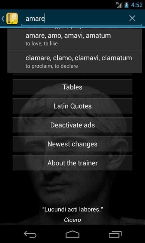 Latin Trainer screenshot 3