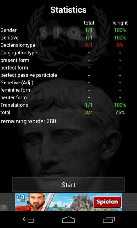 Latin Trainer screenshot 4